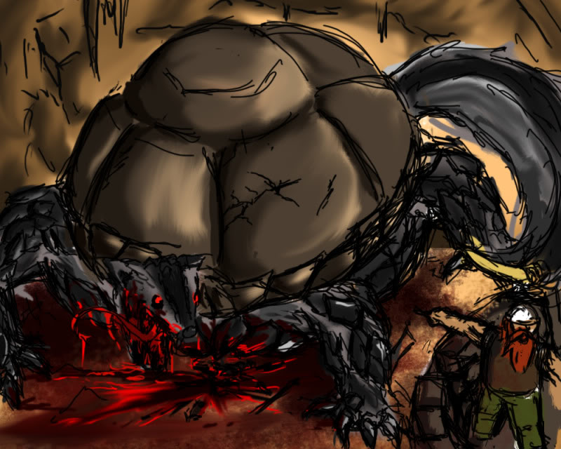 Forgotten Beast by IpunchFaces