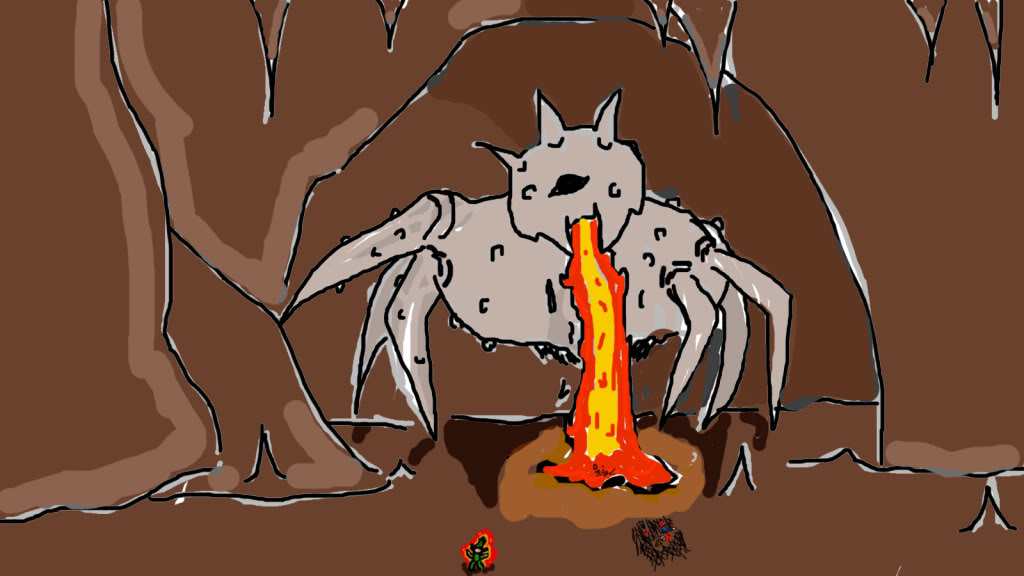 Forgotten Beast by azurelao