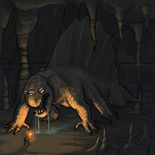 Forgotten Beast by strongrudder