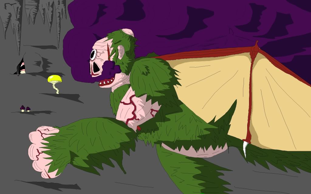 Forgotten Beast by slowpokez