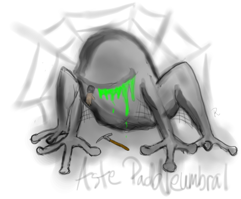 Aste Paddleumbral the Sea of Waters by grebor