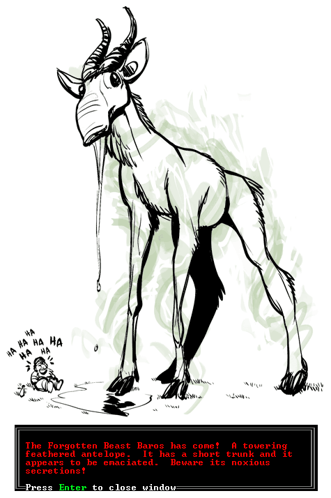 Forgotten Beast by strongrudder