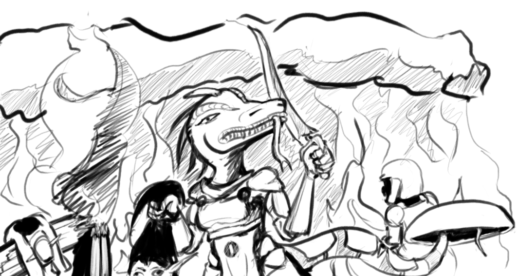 Forgotten Beast by Rumrusher