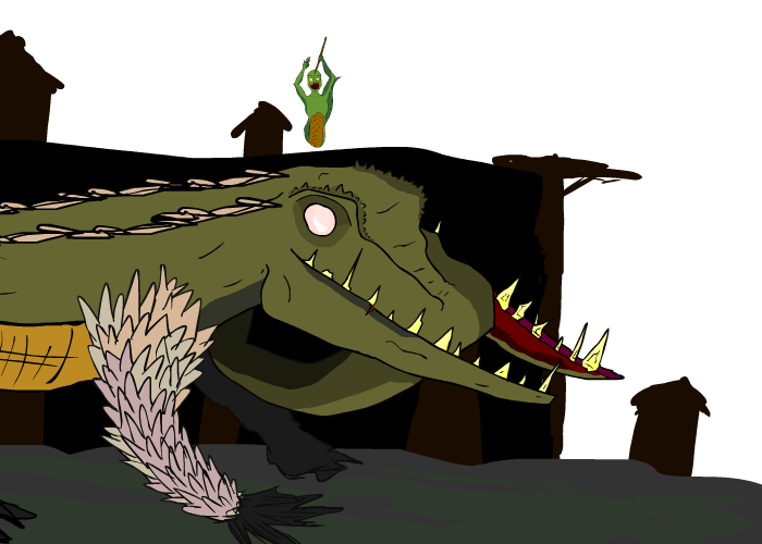 Forgotten Beast by Ameablable