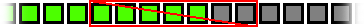 Factorio health bar asset with UV mapping illustration